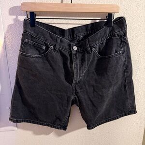 Cheap Monday Charcoal Jean Shorts